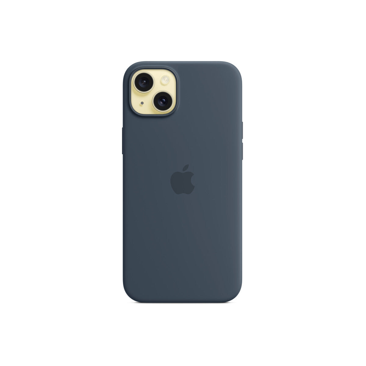 iPhone 15 Plus Silicone Case with MagSafe - Storm Blue