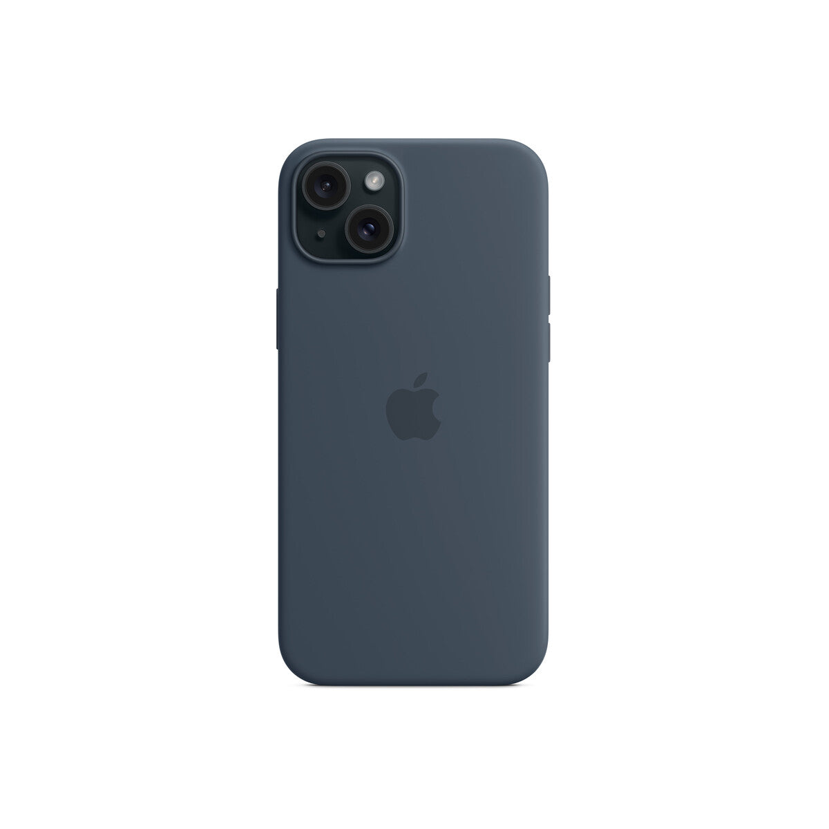 iPhone 15 Plus Silicone Case with MagSafe - Storm Blue