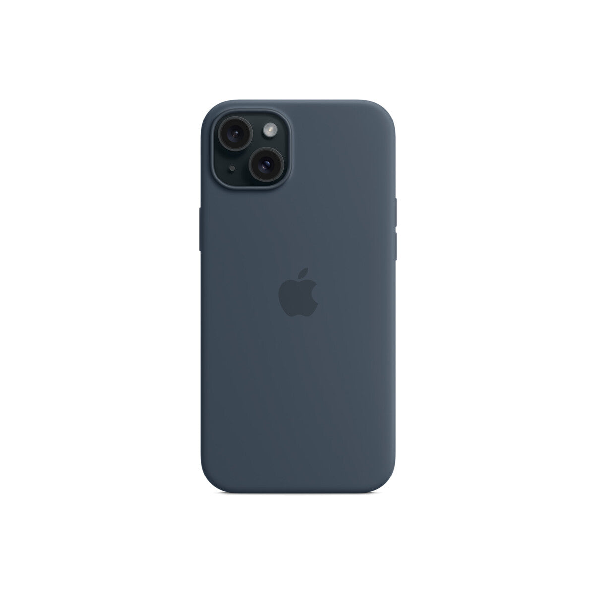 iPhone 15 Plus Silicone Case with MagSafe - Storm Blue