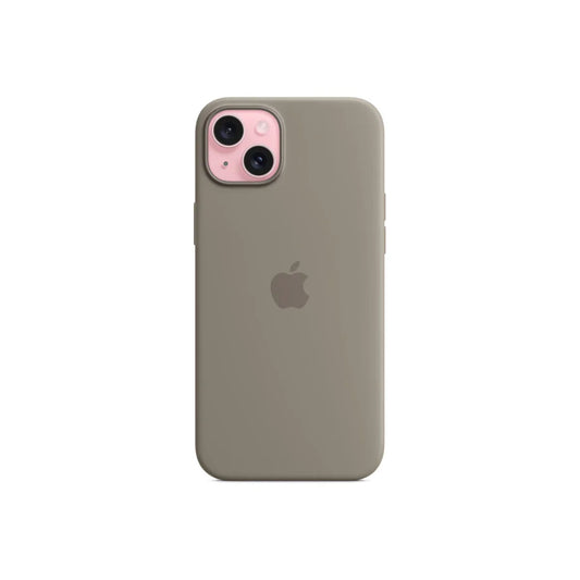 iPhone 15 Plus Silicone Case with MagSafe - Clay