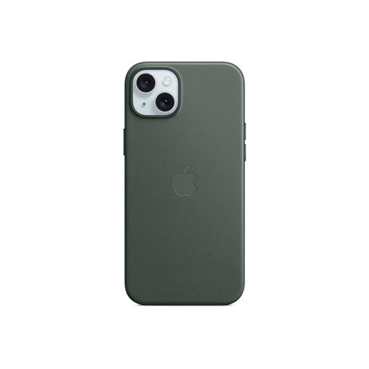 iPhone 15 Plus FineWoven Case with MagSafe - Evergreen