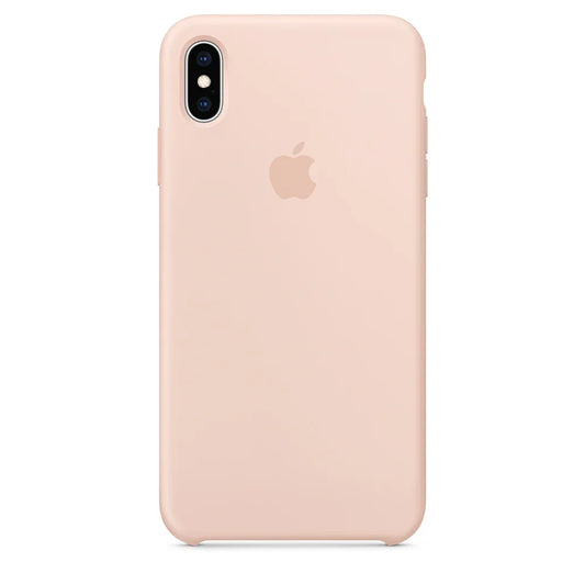 Apple iPhone XS Max Silicone Case - Pink Sand