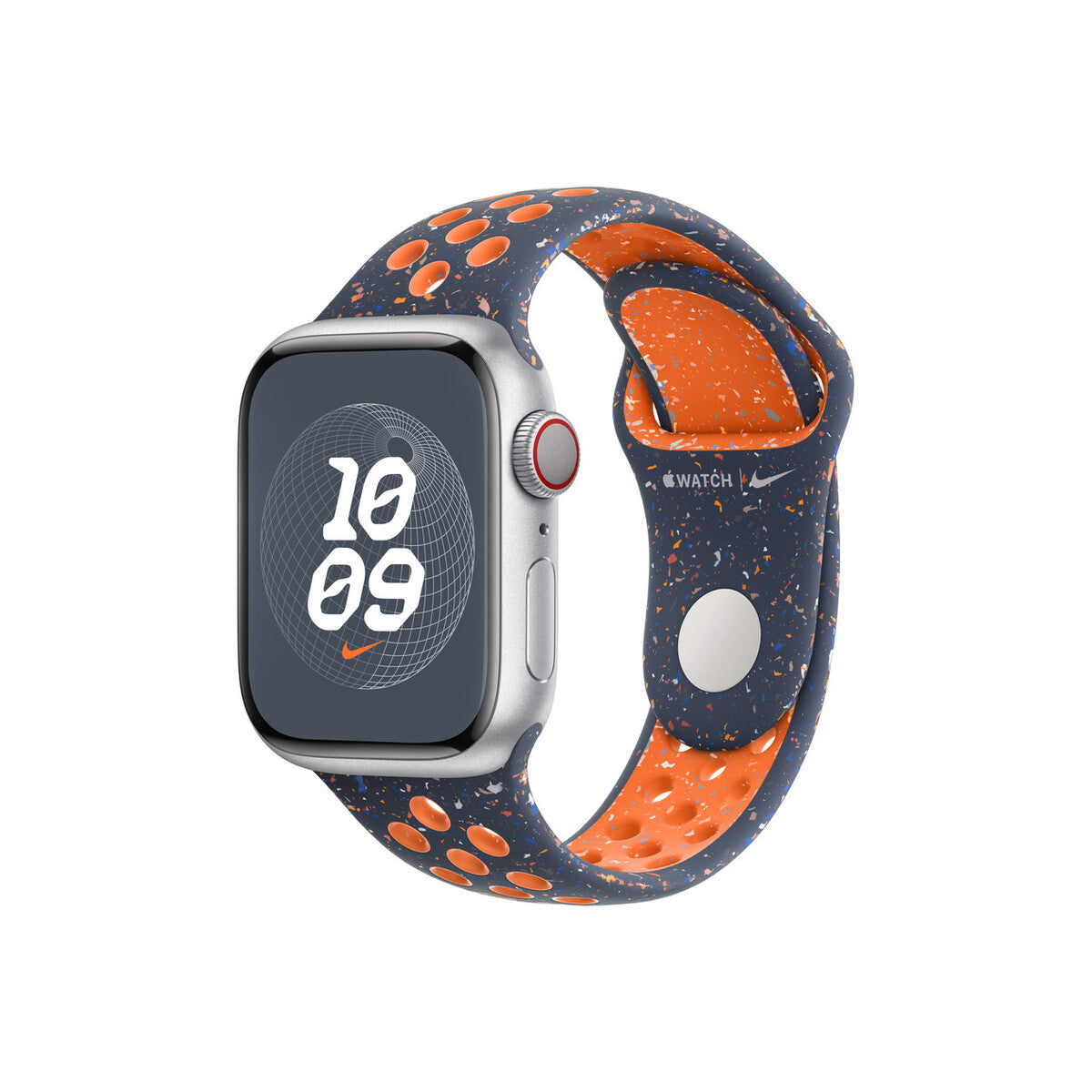 41mm Blue Flame Nike Sport Band - M/L