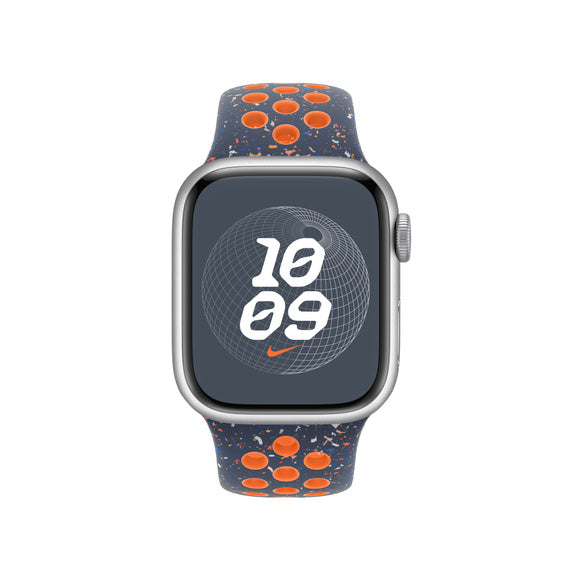 41mm Blue Flame Nike Sport Band - M/L