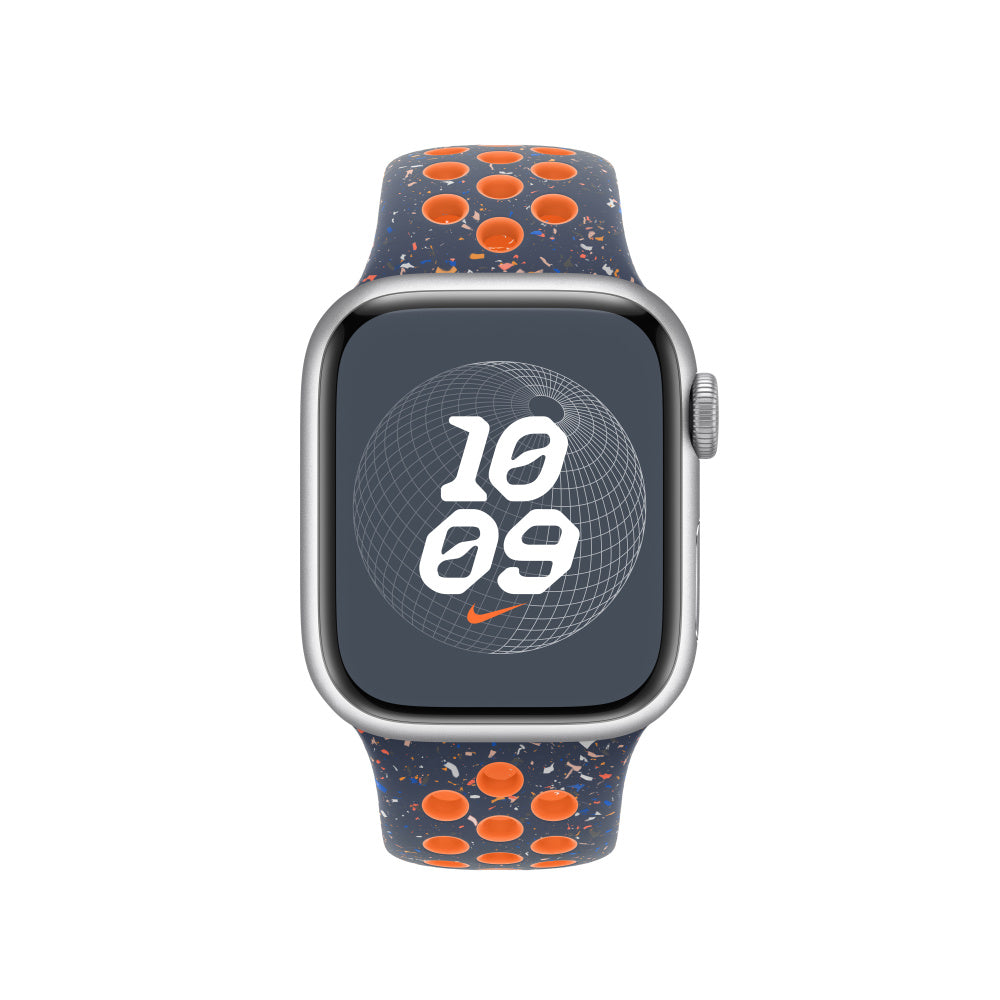 41mm Blue Flame Nike Sport Band - M/L