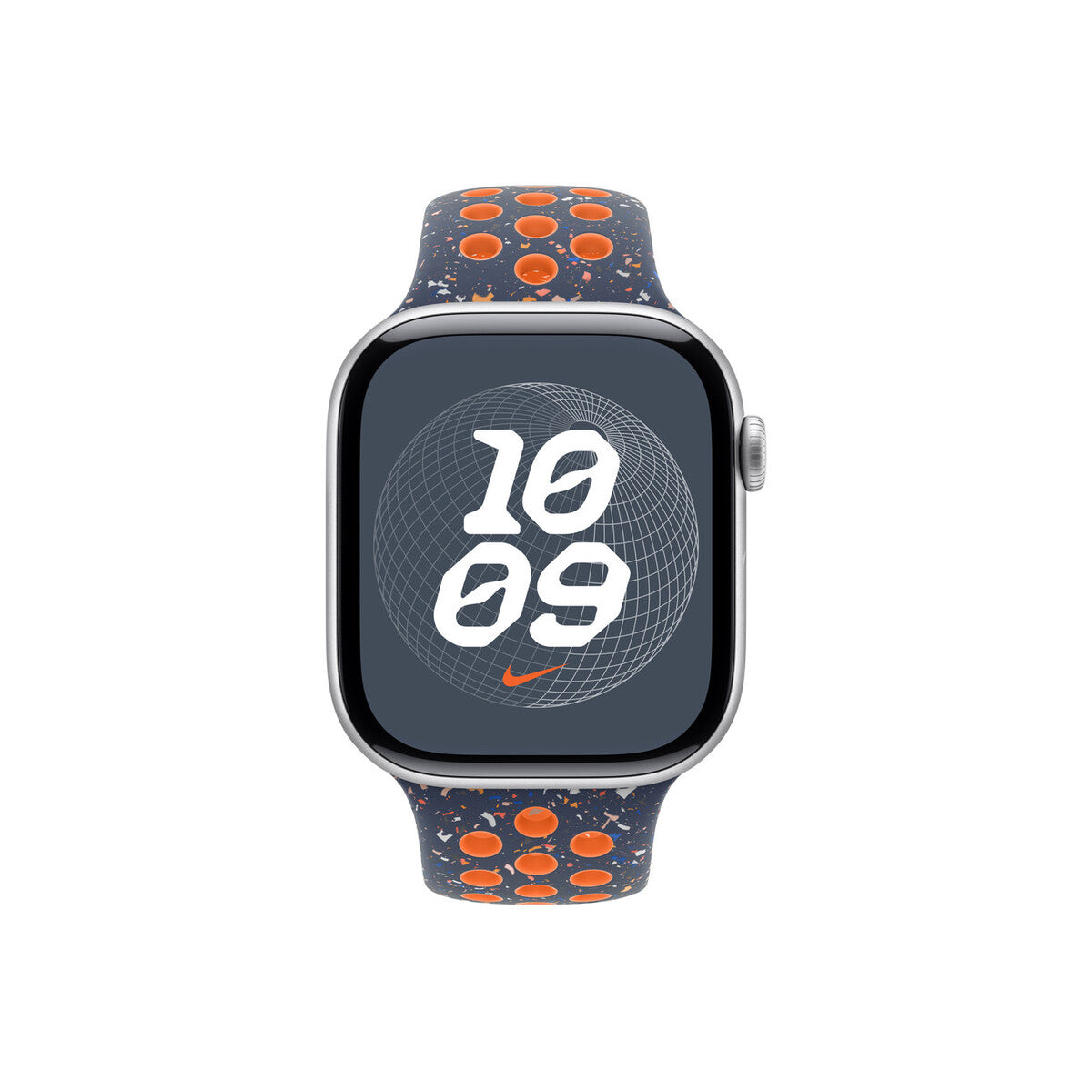 46mm Blue Flame Nike Sport Band - M/L