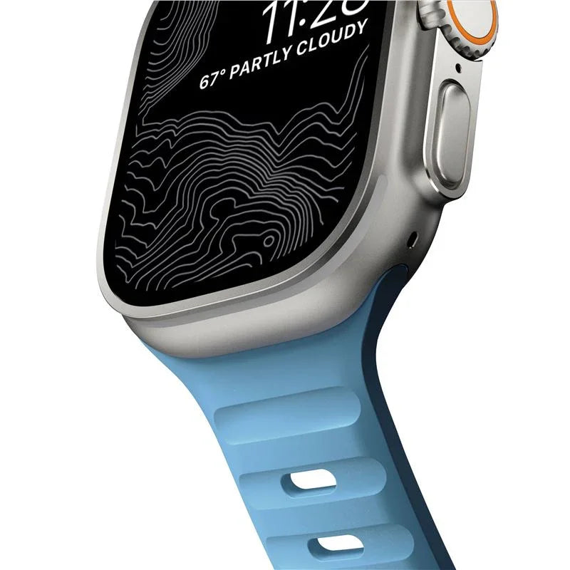 Nomad Sport Strap, electric blue - Apple Watch Ultra (49mm) 8/7 (45mm)/6/SE/5/4 (44mm)/3/2/1 (42mm)