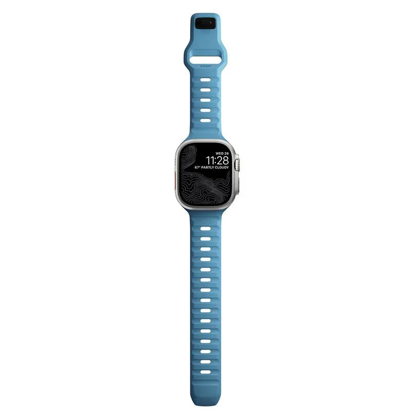 Nomad Sport Strap, electric blue - Apple Watch Ultra (49mm) 8/7 (45mm)/6/SE/5/4 (44mm)/3/2/1 (42mm)