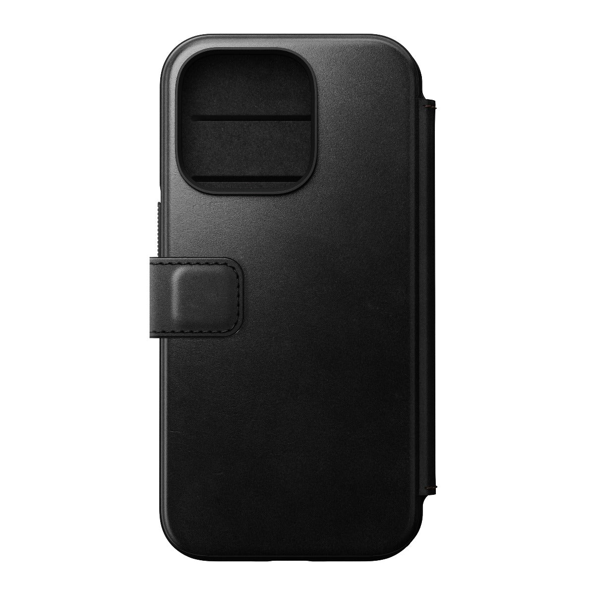 Nomad Leather MS Folio, black - iPhone 14 Pro