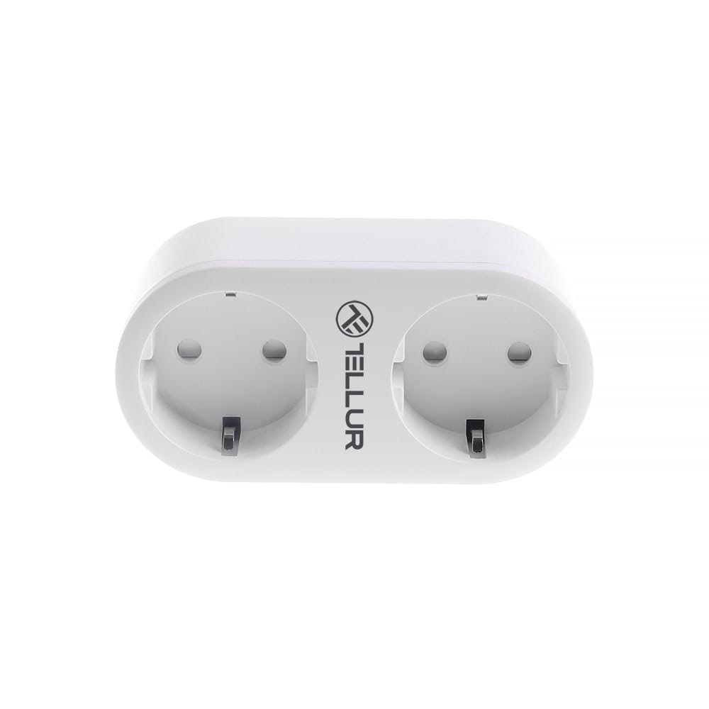 Priza WiFi Tellur, 2 porturi EU, 16A