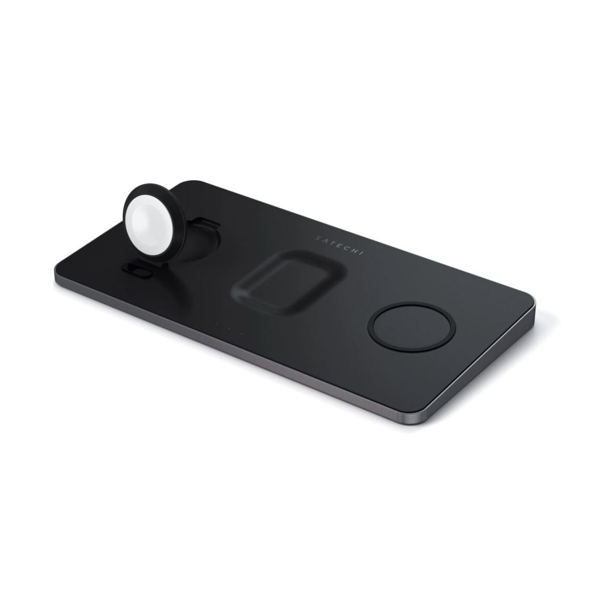 Satechi Trio Wireless Charging Pad (Apple Watch, Airpods, iPhone) - Black
