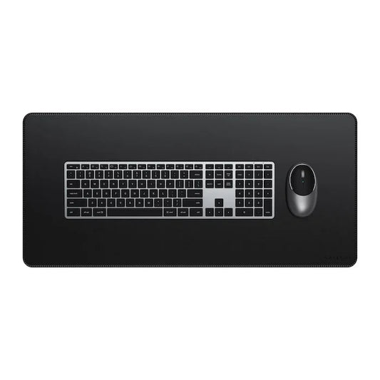 Satechi Vegan-Leather Premium Desk Mat - Black