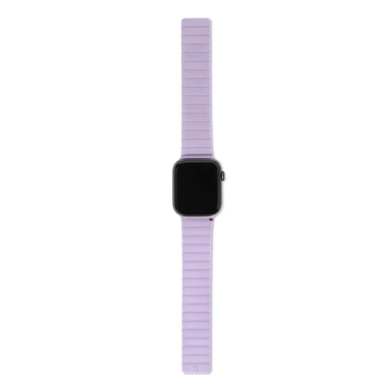 Silicone Magnet Traction Strap Lite for AppleWatch 45/44/42 mm Gen 1-7 - SE | Lavender