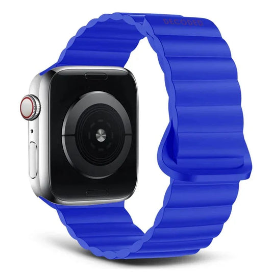 DECODED SILICONE TRACTION LOOP STRAP LITE Ð APPLE WATCH 42/44/45/49MM Ð GALACTIC BLUE