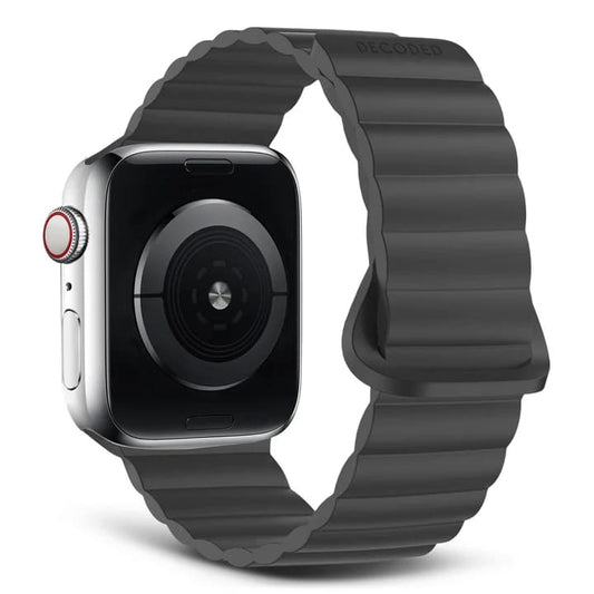DECODED SILICONE TRACTION LOOP STRAP LITE Ð APPLE WATCH 42/44/45/49MM Ð BLACK