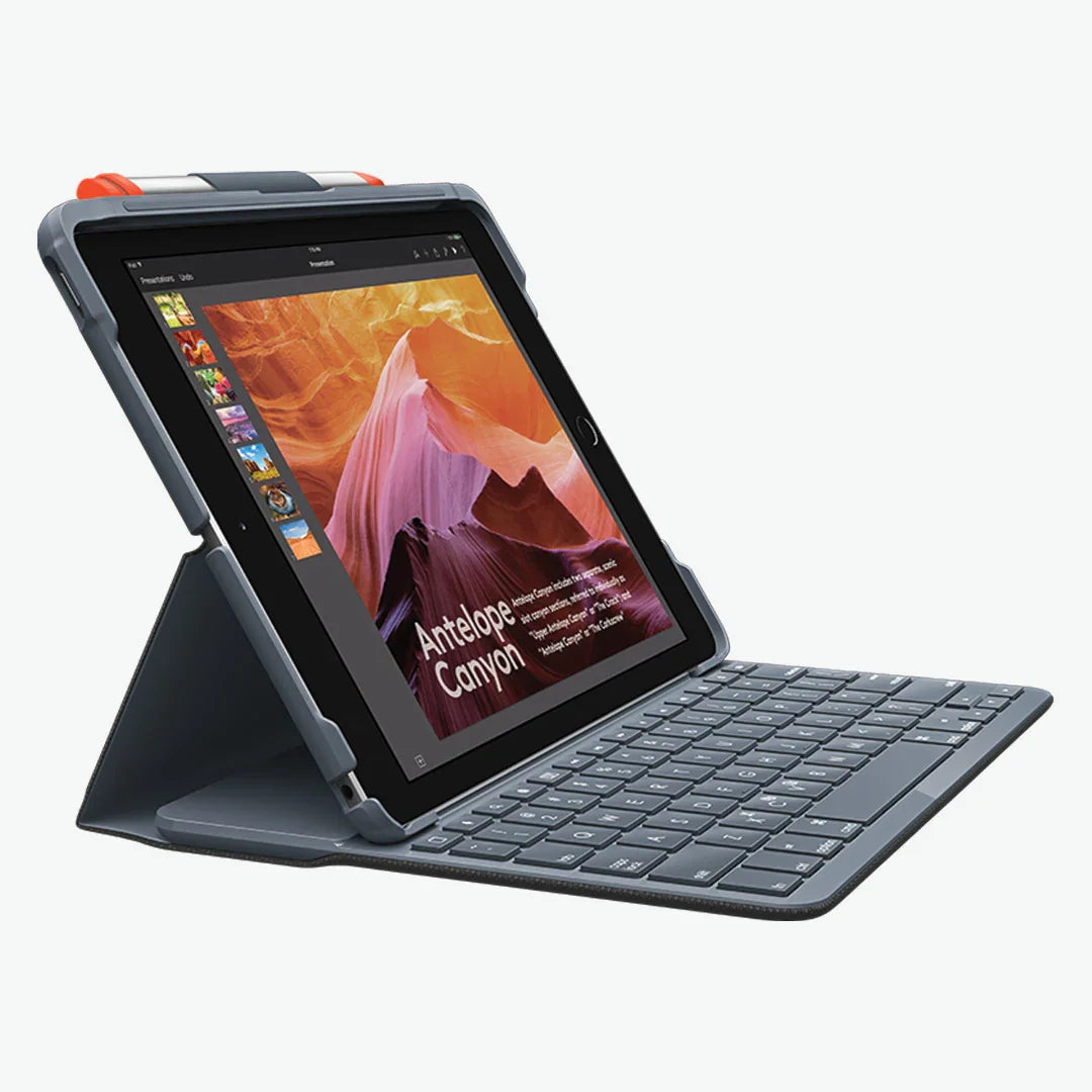Logitech Slim FOLIO за iPad 10.2" - црна