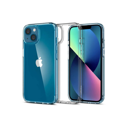 Spigen Crystal Hybrid, crystal clear - iPhone 13