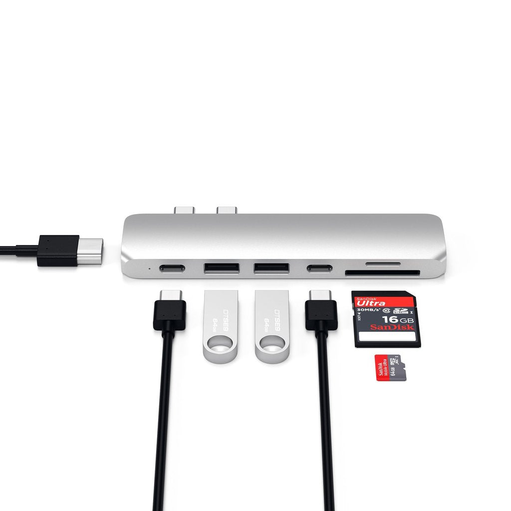 SATECHI Pro Hub Silver
