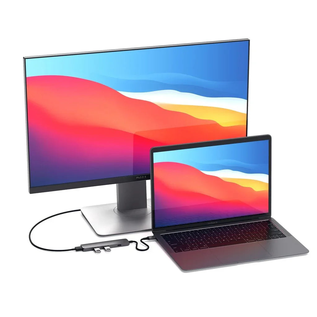 SATECHI Slim Type-c Multi Adap Space Gray