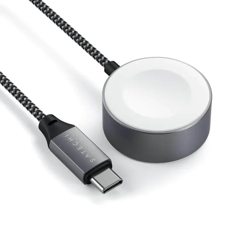 Satechi USB-C Magnetic Braided Charging Cable for Apple Watch 20cm