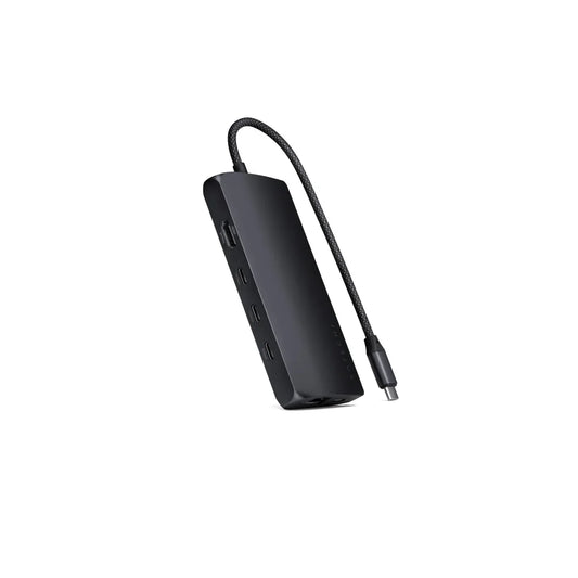 Satechi USB-C MultiPort Adapter 8K with Ethernet V3 - Midnight