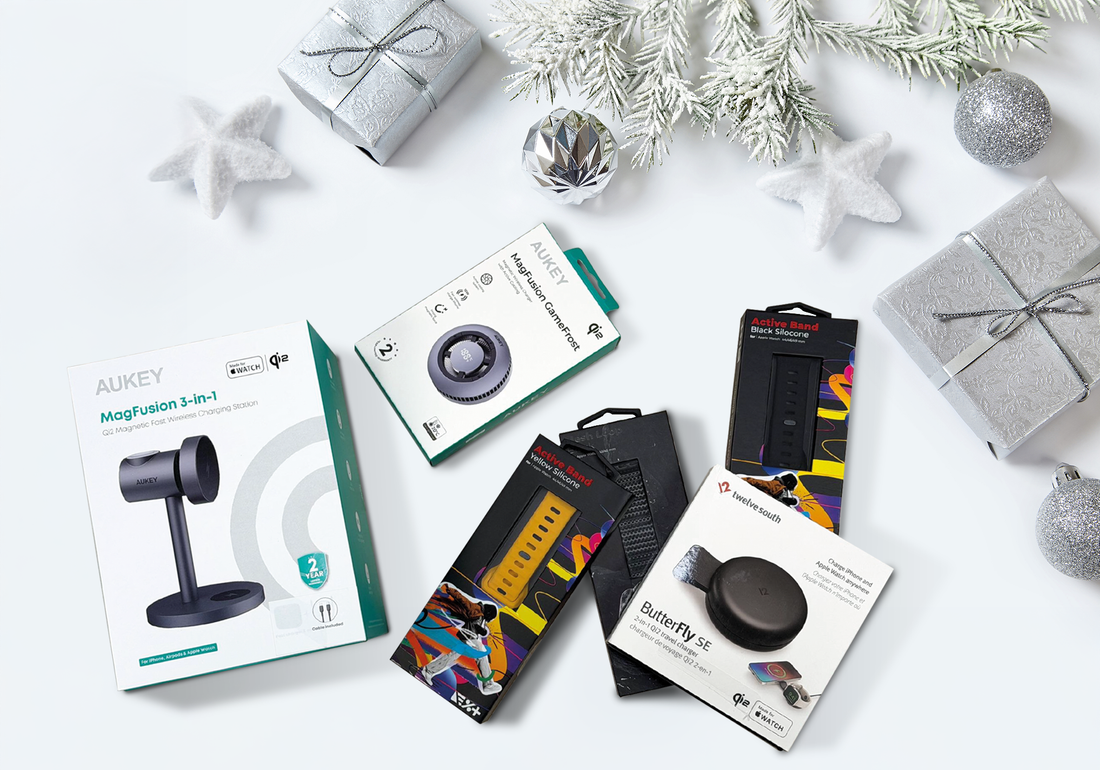 Идеи за божиќни подароци за љубителите на Apple: стилски ремени, Qi2 и гејминг додатоци