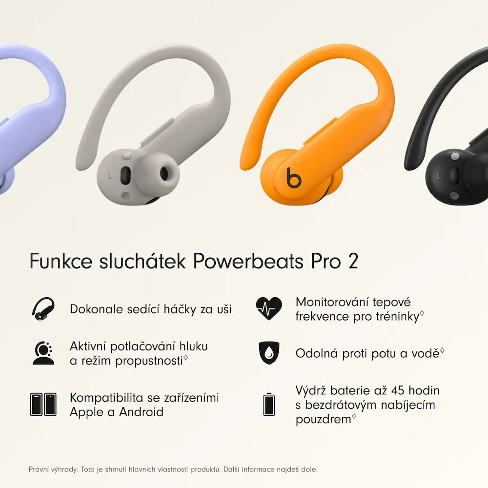 Beats Powerbeats Pro 2 - High-Performance Earbuds - Electric Orange