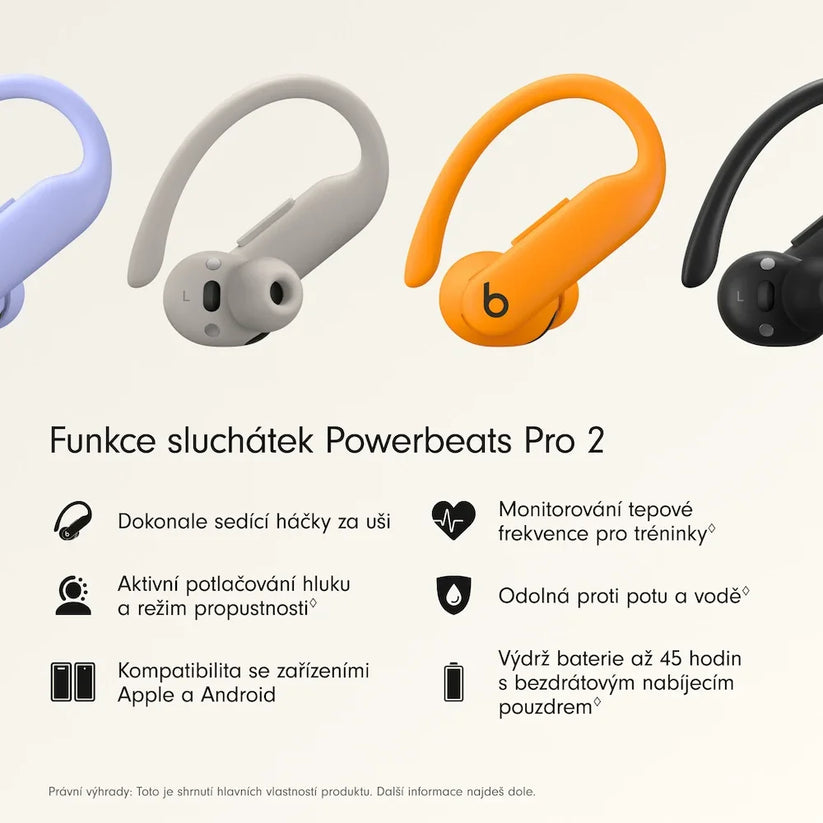 Beats Powerbeats Pro 2 - High-Performance Earbuds - Electric Orange