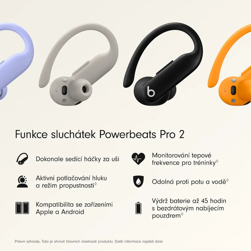 Beats Powerbeats Pro 2 - High-Performance Earbuds - Jet Black