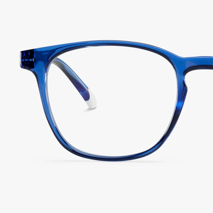 Barner Blue Light Blocking Glasses - Dalston - Bright Cobalt (Glossy)