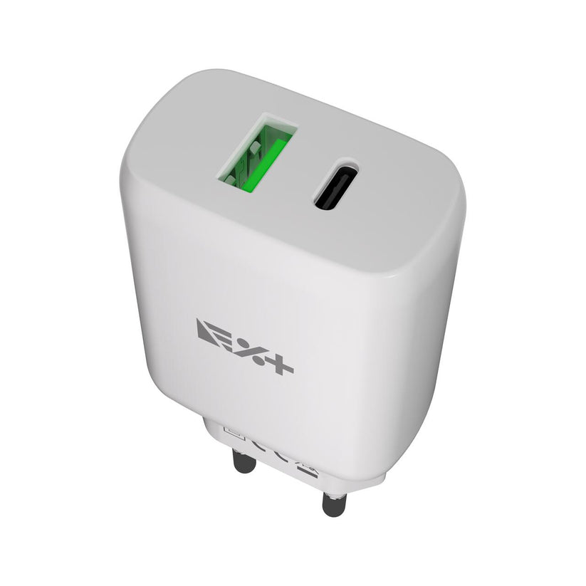 Adaptor priza NEXT ONE 30W GaN, USB-A & USB-C