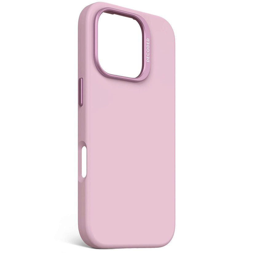 Husa de protectie DECODED din silicon pentru iPhone 16 Pro, Mov deschis