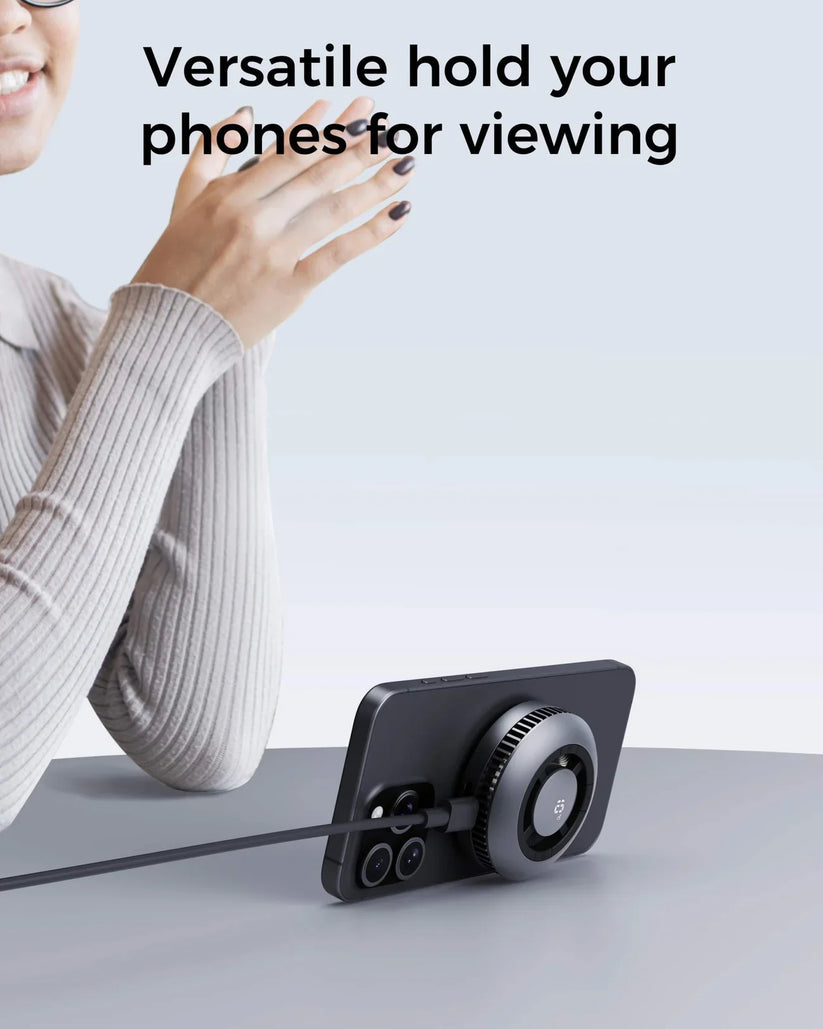 AUKEY MagFusion GameFrost Qi2 Magnetic Fast Wireless Charging Active Cooling - iSTYLE.mk