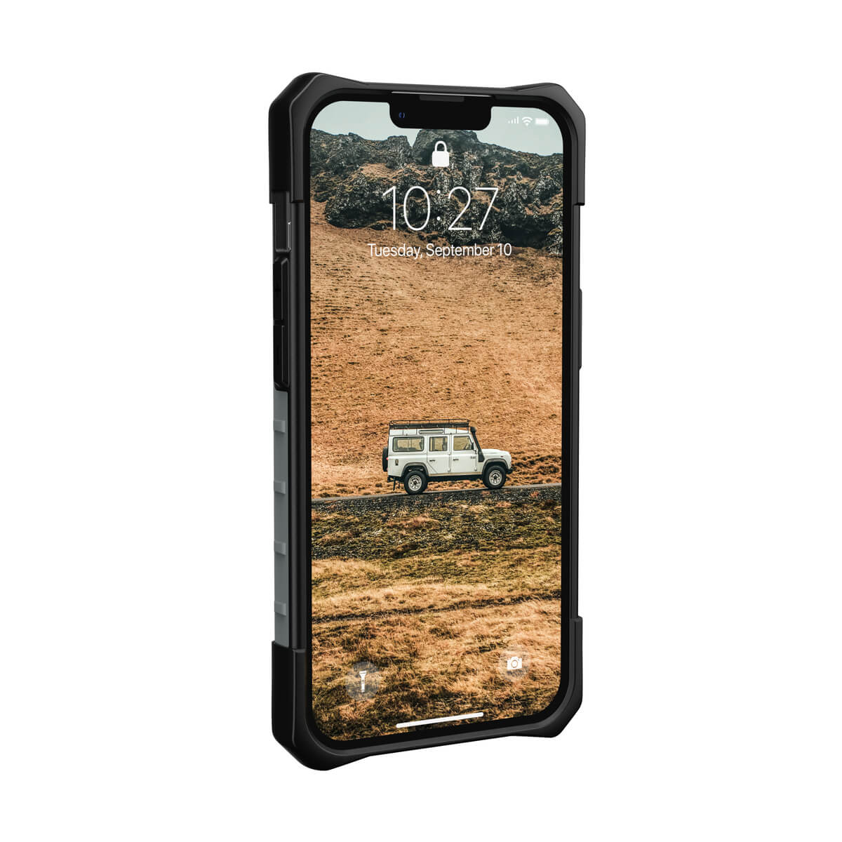 UAG Pathfinder, silver - iPhone 13