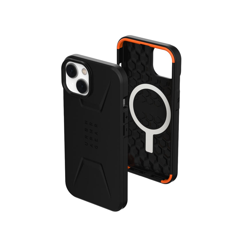 UAG Civilian MagSafe, black - iPhone 14
