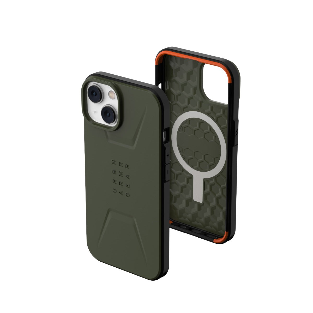UAG Civilian MagSafe, olive - iPhone 14