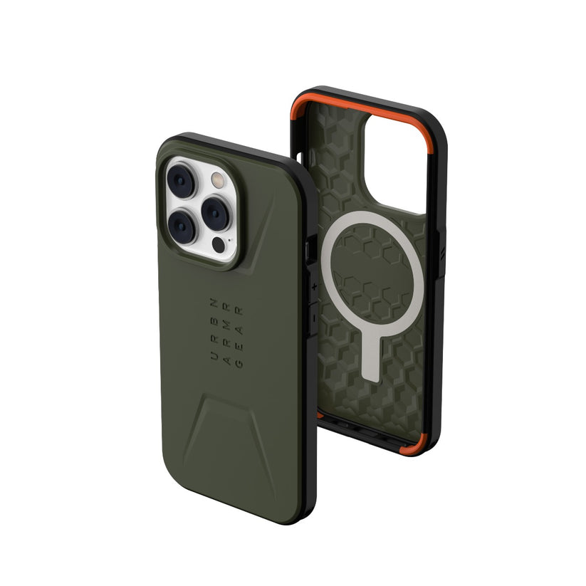 UAG Civilian MagSafe, olive - iPhone 14 Pro