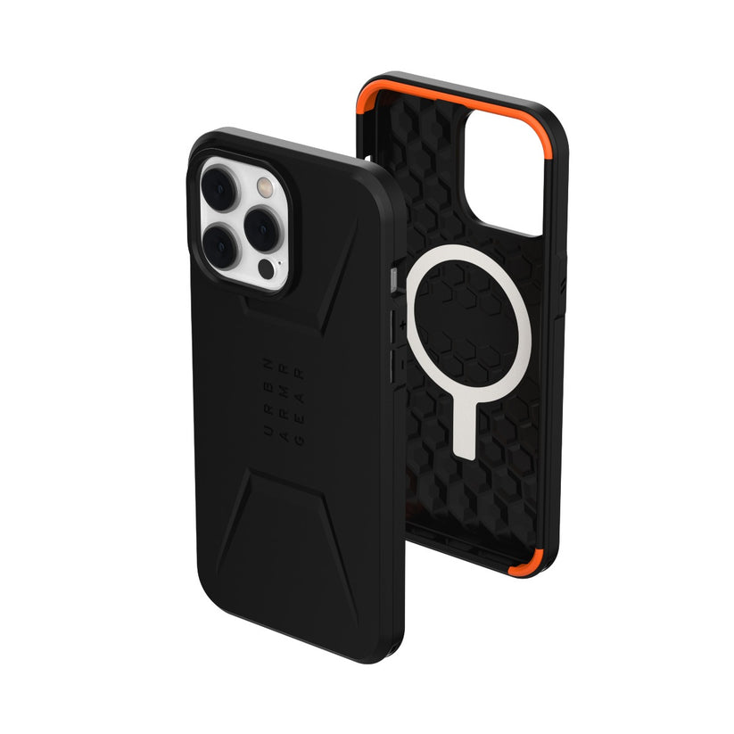 UAG Civilian MagSafe, black - iPhone 14 Pro Max