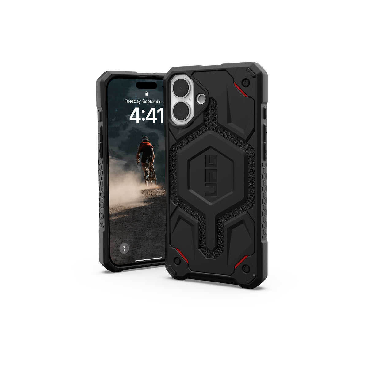 Husa de protectie UAG Monarch pentru iPhone 16 Plus, Negru