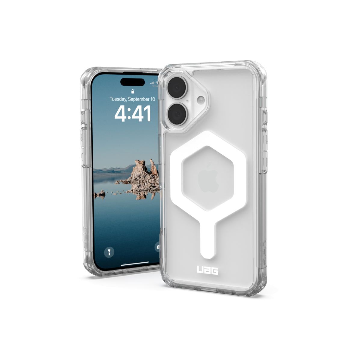 UAG Plyo Magsafe, Ice/White - iPhone 16