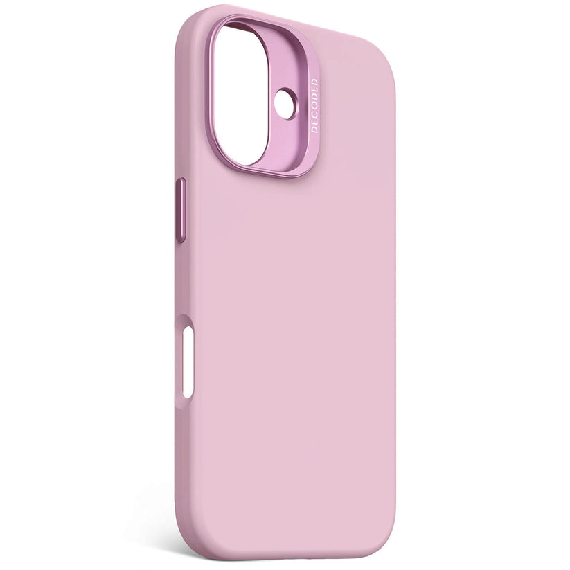 Husa de protectie DECODED din silicon pentru iPhone 16 Plus, Mov deschis