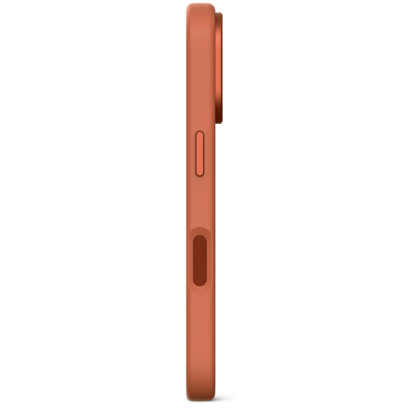 Husa de protectie DECODED din silicon pentru iPhone 16, Portocaliu