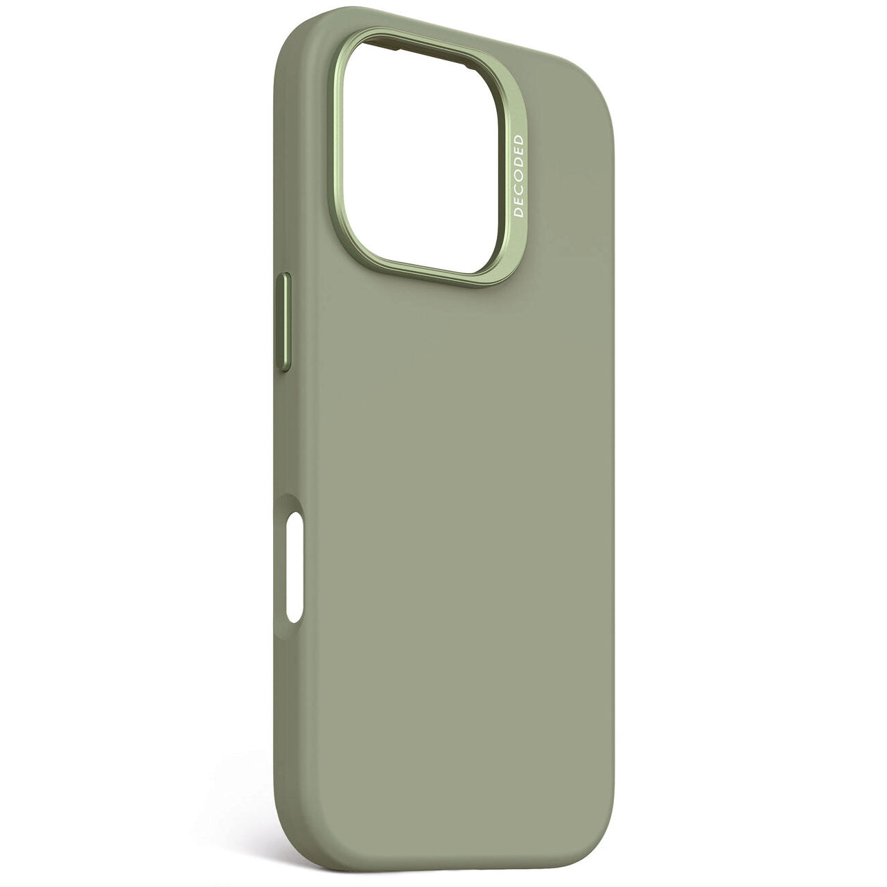 Husa de protectie DECODED din silicon pentru iPhone 16 Pro Max, Verde