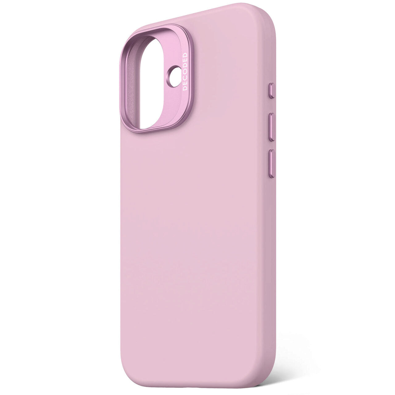 Husa de protectie DECODED din silicon pentru iPhone 16, Mov deschis