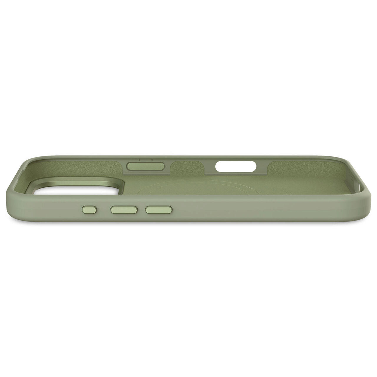 Husa de protectie DECODED din silicon pentru iPhone 16 Pro Max, Verde