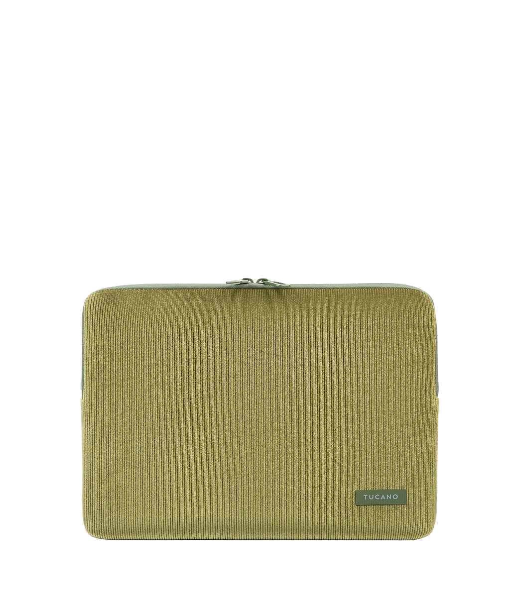 Tucano Velluto 13inch Case Stretchy neoprene & corduroy cover MacBook Pro/Air 13inch & Laptop 12inch - Green