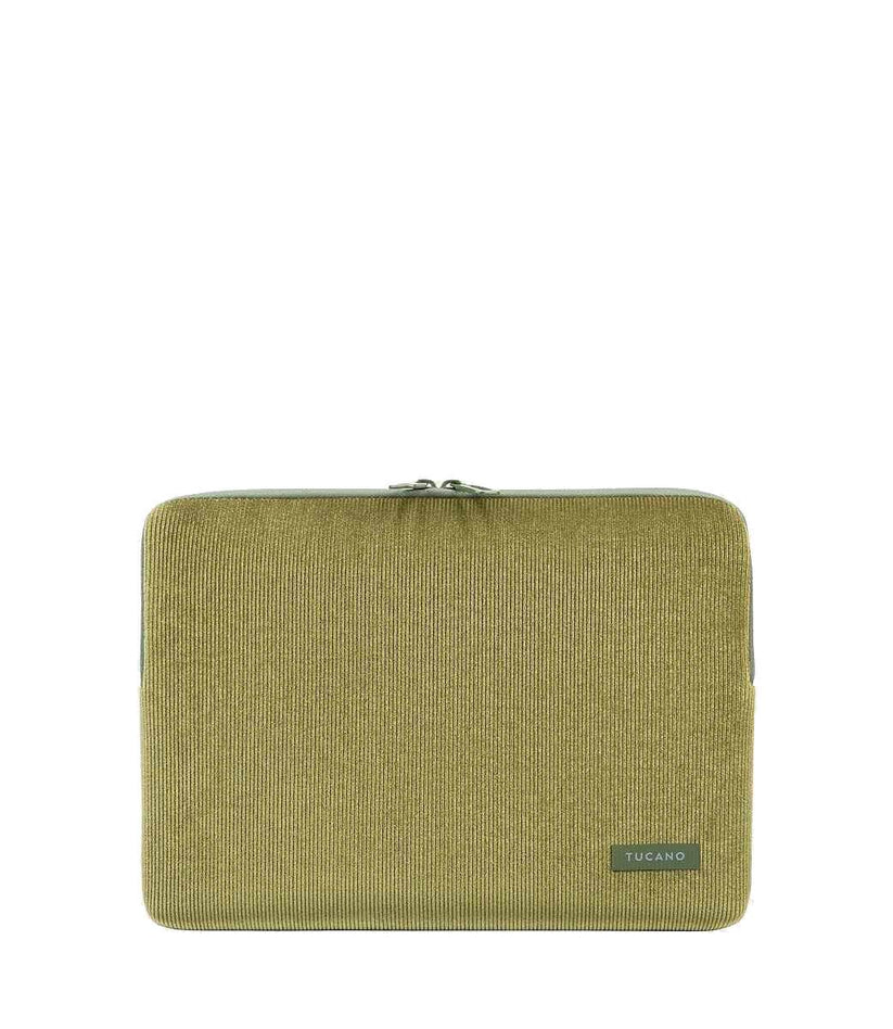 Tucano Velluto 13inch Case Stretchy neoprene & corduroy cover MacBook Pro/Air 13inch & Laptop 12inch - Green