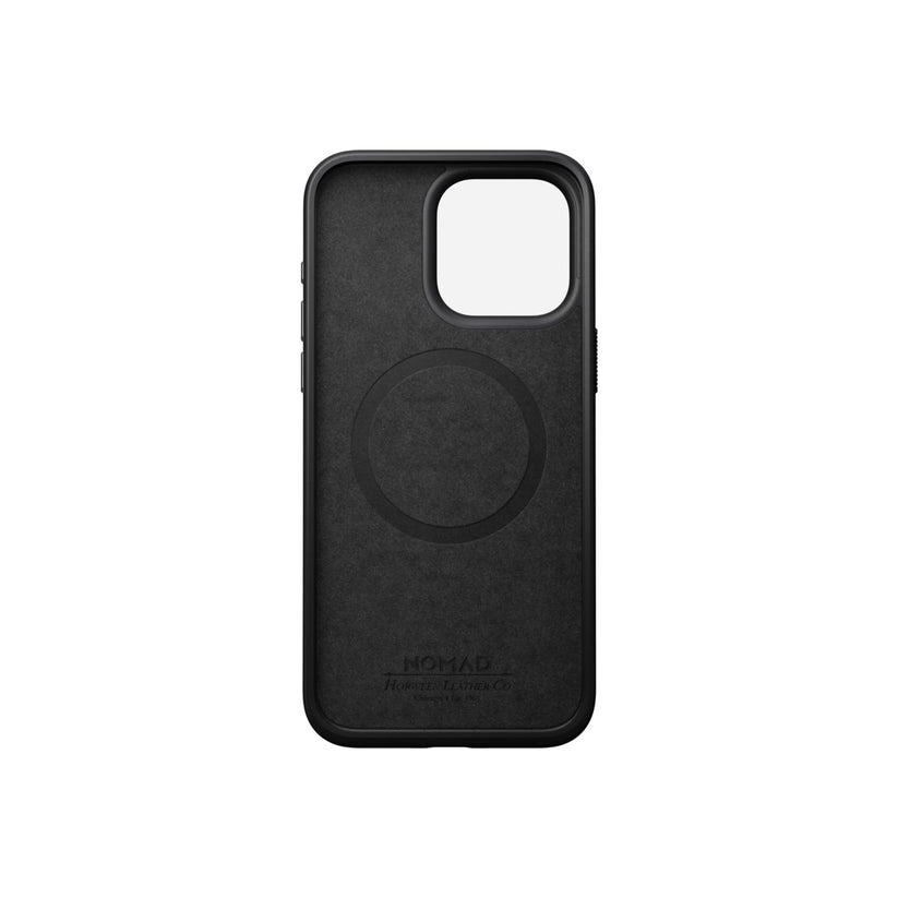 "Nomad Modern Leather Case, brown - iPhone 15 Pro Max"