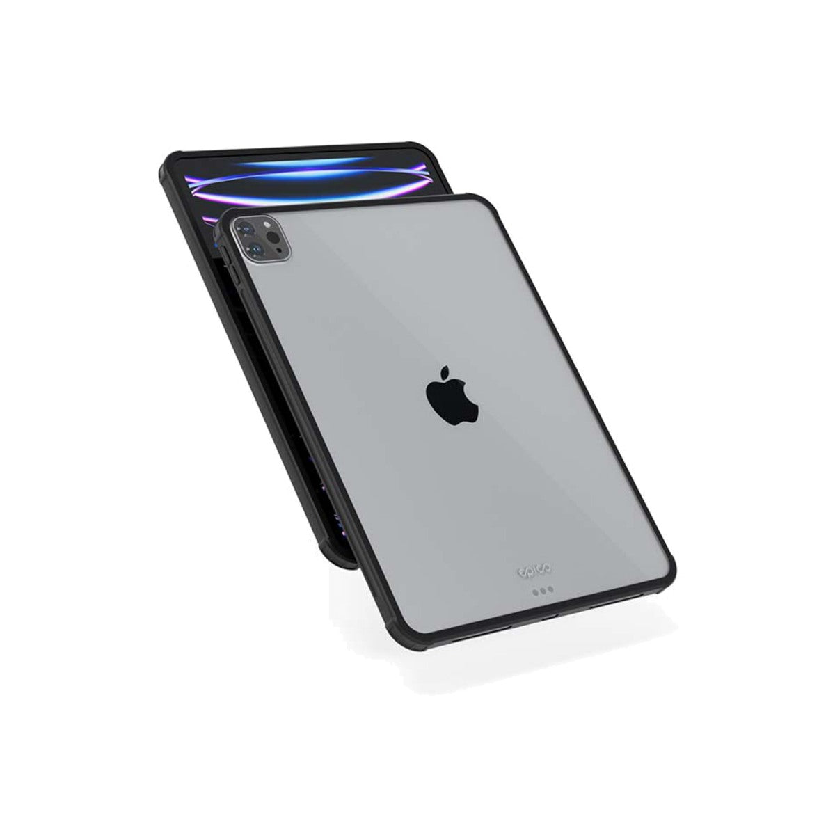 Epico Hero Case for Apple iPad 10,2" - Transparent / Black