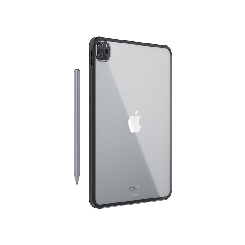 Epico Hero Case for Apple iPad Pro 11" (2018/2020/2021/2022) / iPad AIR- Transparent / Black